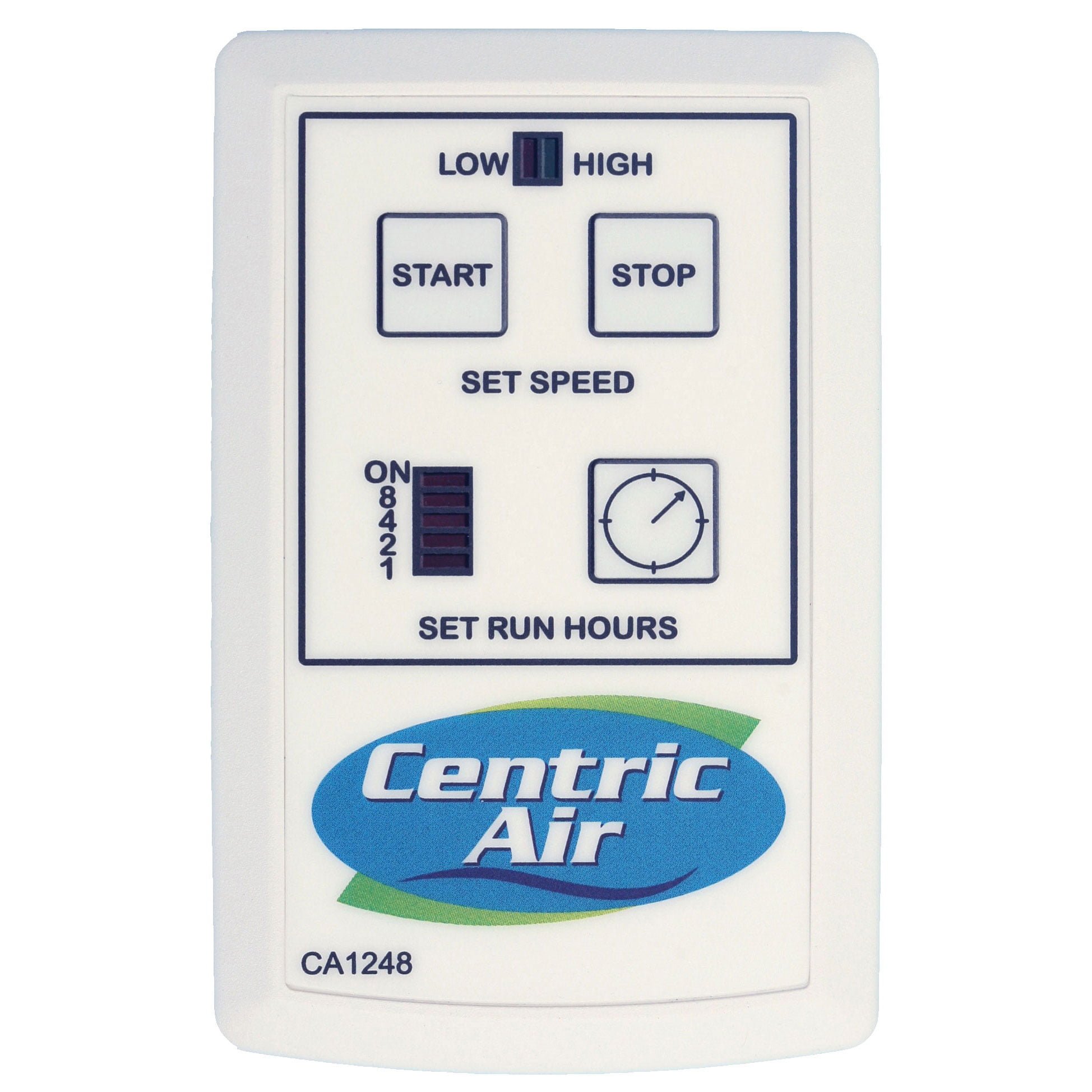 Whole House Fan Remote Control Two Speed with Timer