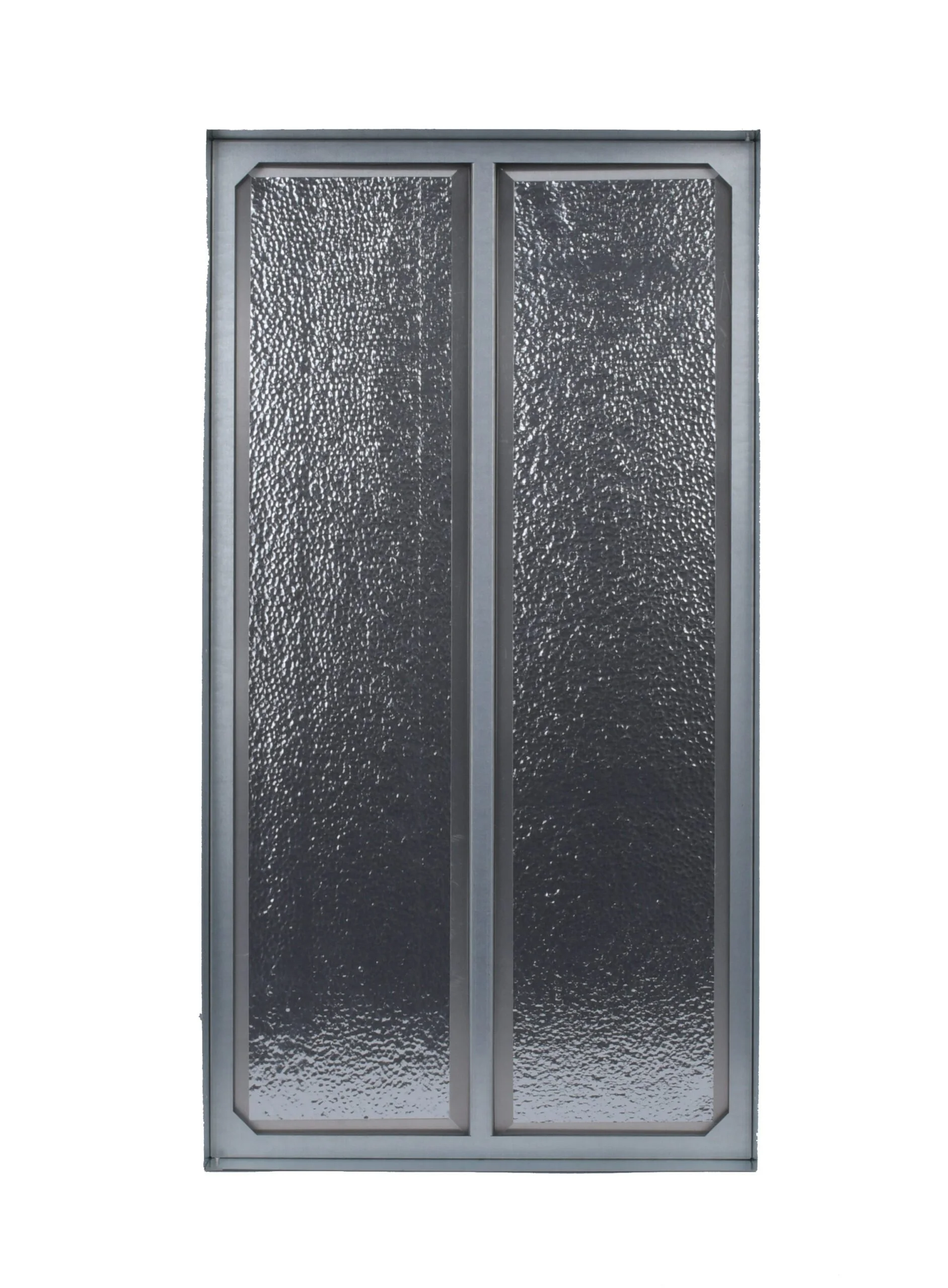 A photo of the whole house fan R-5 Gravity Damper when Closed