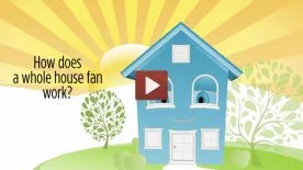 Learn how a Whole House Fan works.