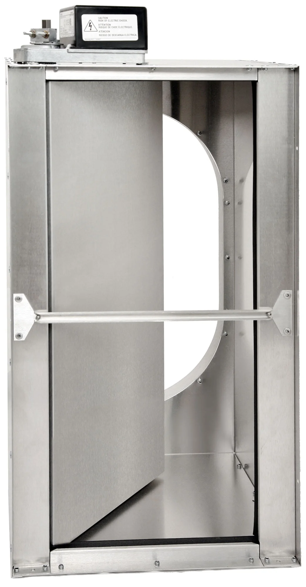 Cold Weather Damper bottom view