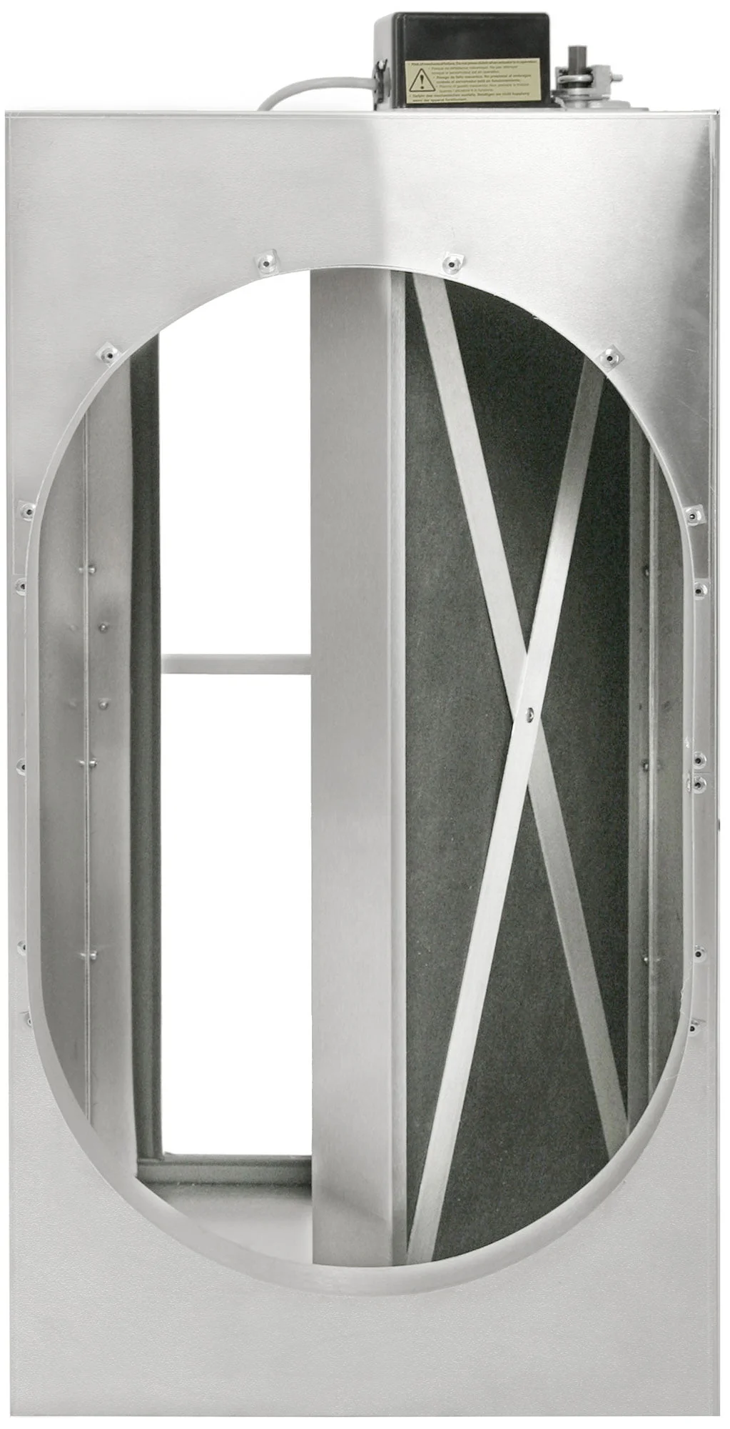 Cold Weather Damper top view