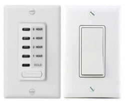 Photo of the 2-Speed Wall Switch and Timer for QA-Deluxe fans.