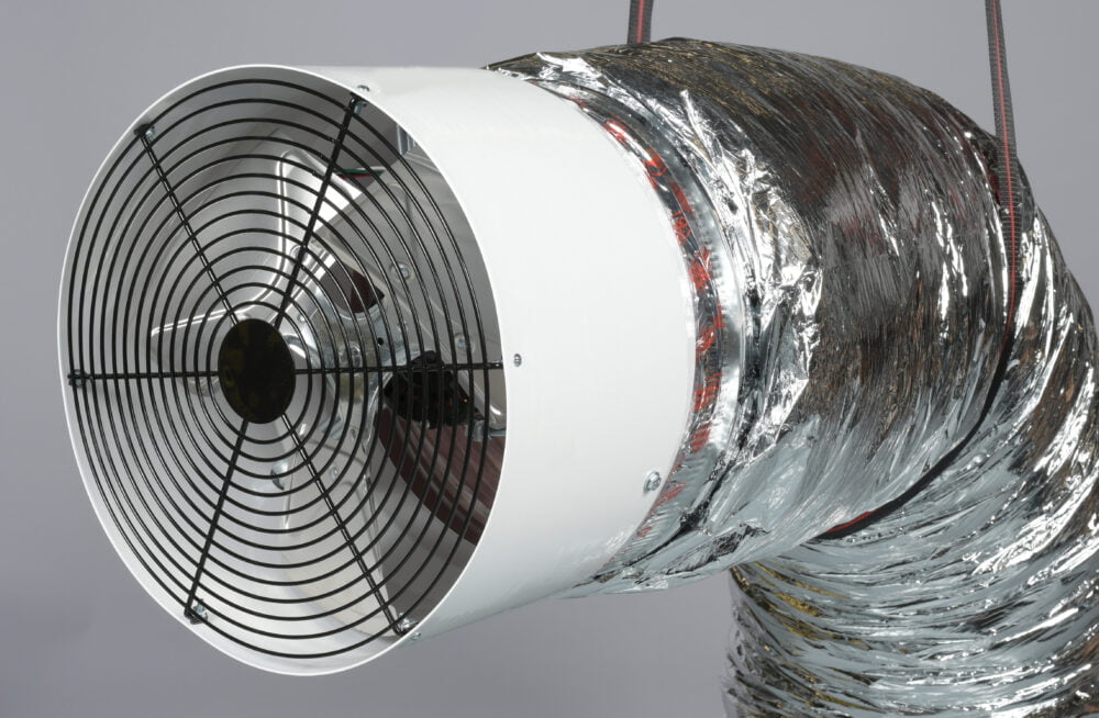 QADeluxe 3300 Reliable and Energy Efficient Whole House Fan