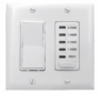 Two-Speed Wall Switch & Timer for QA-Deluxe Fans